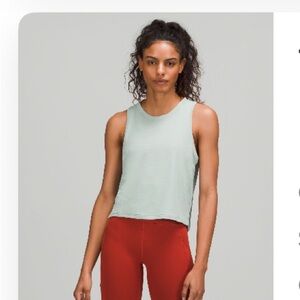 lululemon athletica Train to Be Tank Top - Silver Blue